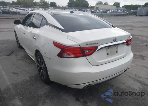 2016 Nissan Maxima 3.5 Sl из США, поврежденный, VIN 1N4AA6AP3GC381583
